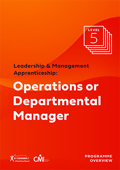 Operations or Departmental Manager